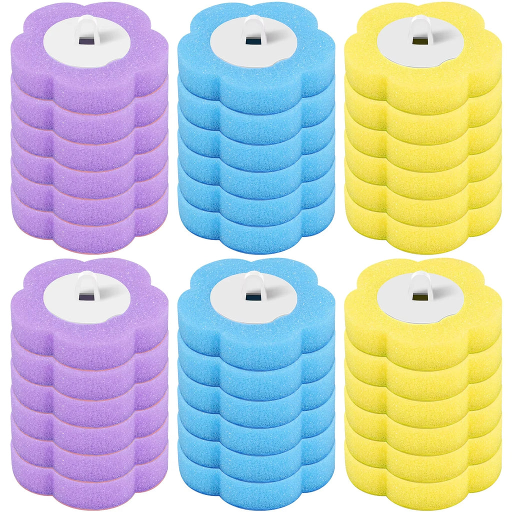 Toilet Brush Set with Disposable Replacement Heads, Hygienic Bathroom Cleaning Tool Kit, WC Accessories, Easy to Use