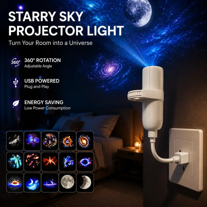 Galaxy Starry night light Projector
