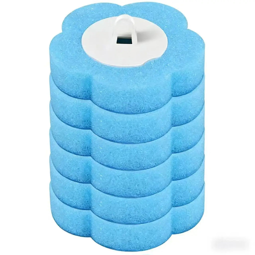Toilet Brush Set with Disposable Replacement Heads, Hygienic Bathroom Cleaning Tool Kit, WC Accessories, Easy to Use